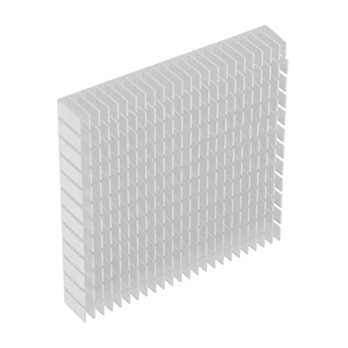 Hyuduo Aluminium -Kühlkühler für Hochleistungs -CPU Kühlung, Langlebig und Weder Resistent, Ideal für die PCB Platine für Stromverstärker (WHITE) von Hyuduo