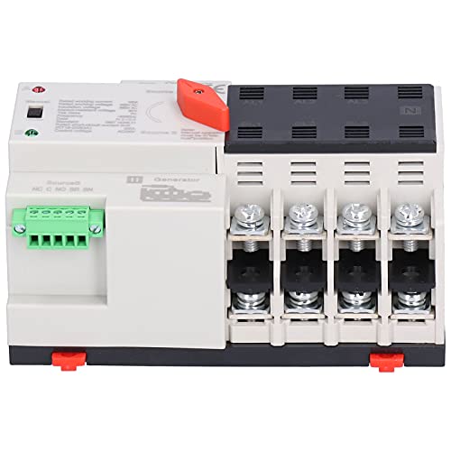 Hyuduo Automatischer Übertragungsschalter 100A 400 V AC 4P ATS mit Flammenretardantem ABS-Material und Signalausgangsanschluss für die Sicherungsleistung während des Stromausfalls Hyuduo Automatischer Übertragungsschalter 100A 400 V AC 4P ATS mit Flammenretardantem ABS-Material und Signalausgangsanschluss für die Sicherungsleistung während des Stromausfalls von Hyuduo