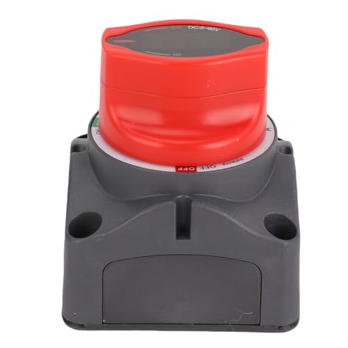 Hyuduo Batterie-Trennschalter mit LED-Spannungsanzeige 200A Stromausschnitt Master-Schalter für CAR RV Boat DC 5-60 V Hochsicherheit Nylon 66 Gehäuse Hyuduo Batterie-Trennschalter mit LED-Spannungsanzeige 200A Stromausschnitt Master-Schalter für CAR RV Boat DC 5-60 V Hochsicherheit Nylon 66 Gehäuse von Hyuduo