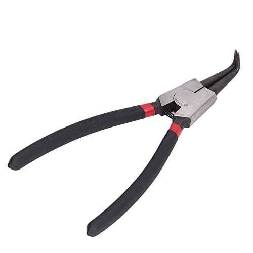 Hyuduo CIRCLIP TRIFS-Werkzeug 9in Snap Ring Externer Bogenkiefer Handwerkzeug SK-112-9b Zur Installationsentfernung, Federöffnung Kleiner Gebogener Bogenspitze mit Kompakter Größe, Einfache von Hyuduo