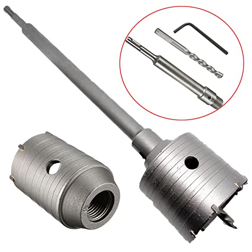 Hyuduo Carbid Specked Loch Saw Saw Bohrbit Set, Hochgeschwindigkeits -Stahlholzschneider, Plus Schaft, Männliches Fadenadapter, 4pcs -Kit, Einfach Schnell Perforiert, mit 200 Mm Verbindungsstange Hyuduo Carbid Specked Loch Saw Saw Bohrbit Set, Hochgeschwindigkeits -Stahlholzschneider, Plus Schaft, Männliches Fadenadapter, 4pcs -Kit, Einfach Schnell Perforiert, mit 200 Mm Verbindungsstange von Hyuduo