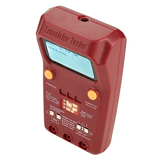 Hyuduo Digitaler Transistor -Tester, Klare Anzeige, Automatische Erkennung, Vielseitige Komponenten, Kondensator -Tester Induktivität Multimeter SMD Komponenten Messgerät NPN PNP mit Hyuduo Digitaler Transistor -Tester, Klare Anzeige, Automatische Erkennung, Vielseitige Komponenten, Kondensator -Tester Induktivität Multimeter SMD Komponenten Messgerät NPN PNP mit von Hyuduo