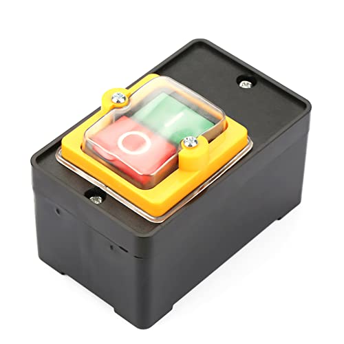 Druckknopf, Druckschalter KA0-10KH AC220V/380V 10A Wasserdichter EIN/AUS-Druckschalter, Druckschalter von Hyuduo