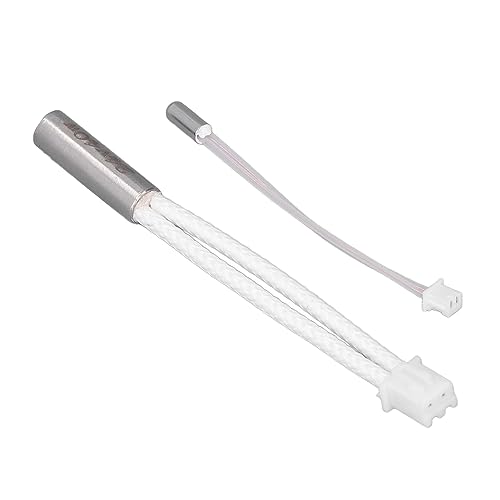 Hyuduo Edelstahl 3D -Heizungspatrone NTC100K Thermistorsensor Set Leicht für Ender 3 S1 Pro, Perfekte Übereinstimmung für 3D -Drucker, Compact Design von Hyuduo