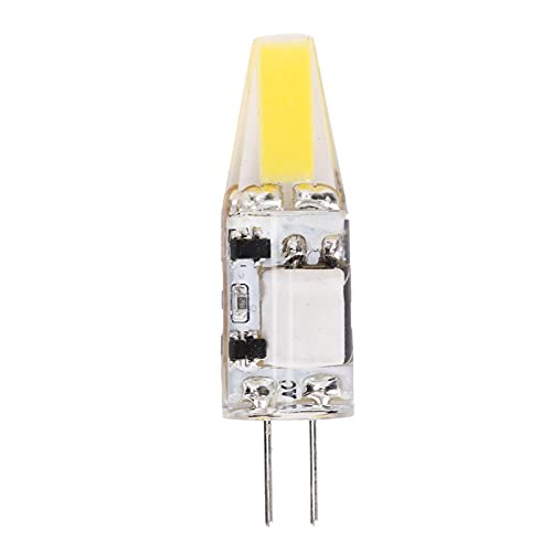 Hyuduo G4 LED Glühbirne, 3W Glühbirne, 400lm Warmweiß/Kaltweiß/Tageslichtbirne für Deckentischlampe (AC/DC 12V)(Kaltes Weiß) Sonstiges Beleuchtungszubehör von Hyuduo