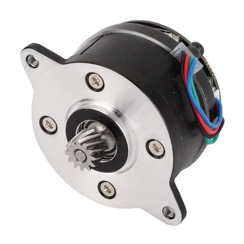 Hyuduo K2 Plus Extruder -Steppermotor, Aluminiumlegierung Bipolar 0,5 A 5 Ncm mit 12 Zahnrad für 3D -Druckerersatz Niedriger Rauschen Gleichmäßiger Geschwindigkeit von Hyuduo