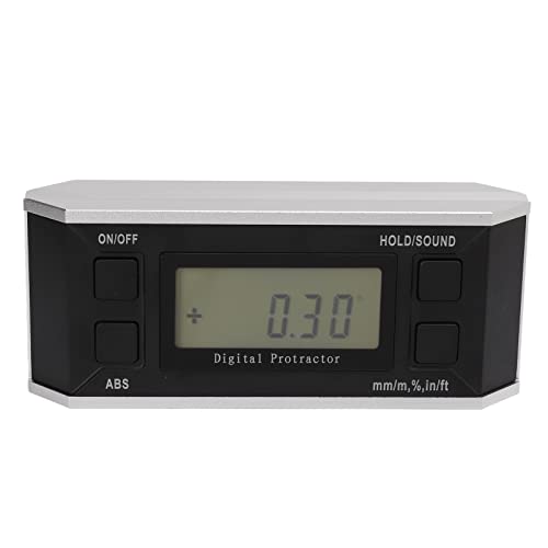 Hyuduo LCD Digital DisplayDable Materialnometer mit Einer Vielzahl von Messungen Zur Winkelmessung in (Hintergrundbeleuchtung mit Band) von Hyuduo