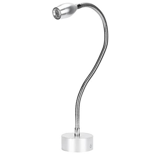 Hyuduo LED-Schreibtischlampe, Tageslicht-Arbeitslicht, Fest Verdrahteter Strahler mit Flexiblem Schwanenhals für Werkstatt-Werkbank Scheinwerfer von Hyuduo