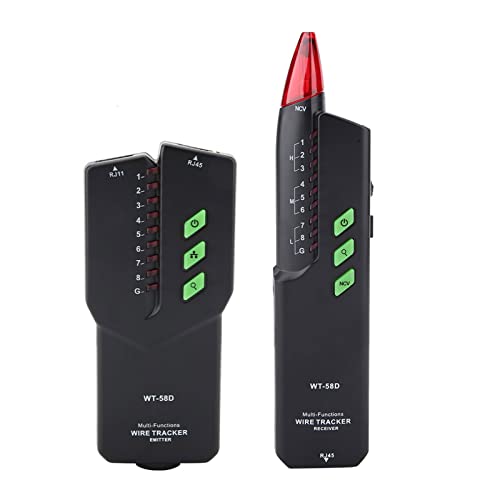 Hyuduo Multifunktionaler Kabel -Tracker für Telefon-, Netzwerkkabel und Stromkabel - Einfacher und Schneller Haltepoint Standort von Hyuduo