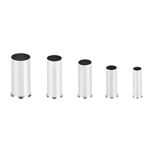 Hyuduo Nichtinselige Ferrule -Kupfer -Terminals Sortiment Kit 125pcs 1/2/4/5/7 AWG, Langlast und Feuer von Hyuduo