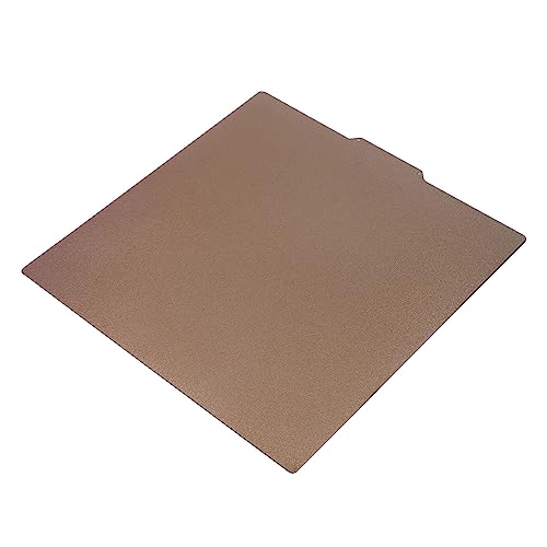 Hyuduo PEI -Stahlplattenmagnetplatte für 3D -Drucker Good Flat Ness Weast Resistant Magnet Base für Kaltdrucke (350 * 350 mm) von Hyuduo