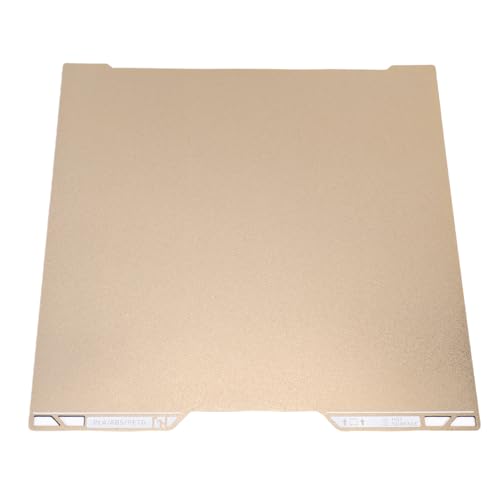 Hyuduo PEO PEI-Blatt, Matt Strukturierte PEI-Seite Glänzend PEO-Seite 350x320mm Flexible Beheizte Bauplatte mit Starker Haftung, für Lab H2D 3D-Drucker von Hyuduo