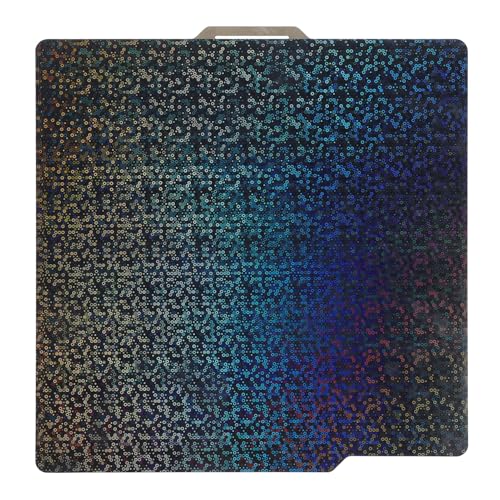 Hyuduo PEY PEI BUILE PLATE Flexible Druckplatte Doppelseitig 257x257 Mm Hohe Temperaturfeste Strukturierte PEI -Oberfläche für X1 X1e P1p P1s A1 3D -Drucker von Hyuduo