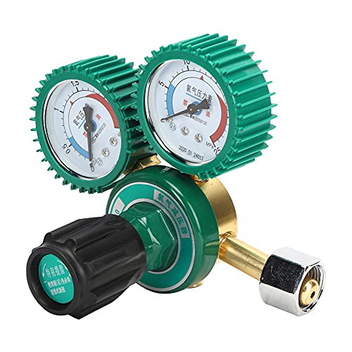 Hyuduo Sauerstoffregler, Dual-Sauerstoffregler mit Einstellbarem, Eingebauter Drucküberlastung Automatisches Entgasungsgerät, G5/8-Gewinde, Eingangsdruck von 15 MP, 1,25 MP Nennwert Hyuduo Sauerstoffregler, Dual-Sauerstoffregler mit Einstellbarem, Eingebauter Drucküberlastung Automatisches Entgasungsgerät, G5/8-Gewinde, Eingangsdruck von 15 MP, 1,25 MP Nennwert von Hyuduo