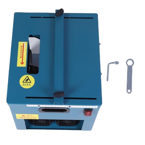 Hyuduo Schnur Lose Tischs äge Tragbare Tischs äge Batterie Betriebene Tischs äge mit 6500 U/min 15A Motor 5-Zoll-Klinge 0-45 ° Einstellbarer Winkel Zum Schneiden von Holz Sperrholz PVC von Hyuduo