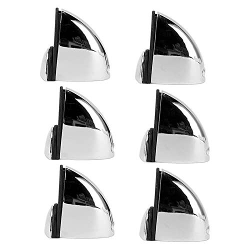 Hyuduo Schreibtischteiler Unterstützung Klemmen Hochglänzende Glasfixe-Clamp/Holder für 1-10 Mm Glasscheiben Mehrere Verwendungen Zum Befestigen von Duschvorräten, Bücherregale von Hyuduo