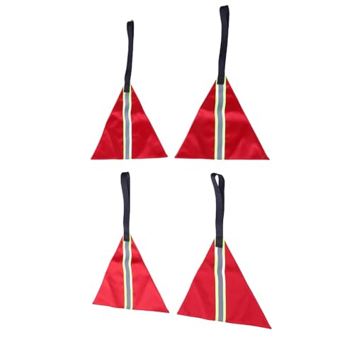 Hyuduo Sicherheit Roter Anhängerflagge Reflektierendes Warnschild Wasserdichtes Oxford Stoff Hohe Sicht mit Reflektierenden Streifen Einfach Ein Setup für Kajak -Fahrradboot Hyuduo Sicherheit Roter Anhängerflagge Reflektierendes Warnschild Wasserdichtes Oxford Stoff Hohe Sicht mit Reflektierenden Streifen Einfach Ein Setup für Kajak -Fahrradboot von Hyuduo