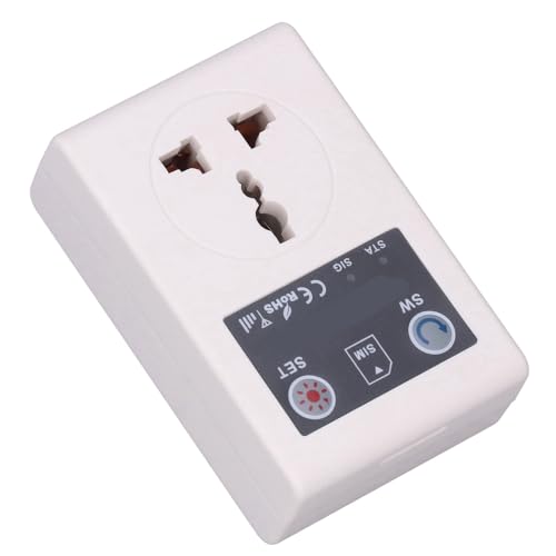 Hyuduo Smart GSM Power Socket Wireless Plug Control für den Haushalt EU -Stecker 110–220 V, Langlebiges ABS -Material, 5 Gruppenzahlen, für Schlafzimmer, Wohnzimmer Hyuduo Smart GSM Power Socket Wireless Plug Control für den Haushalt EU -Stecker 110–220 V, Langlebiges ABS -Material, 5 Gruppenzahlen, für Schlafzimmer, Wohnzimmer von Hyuduo