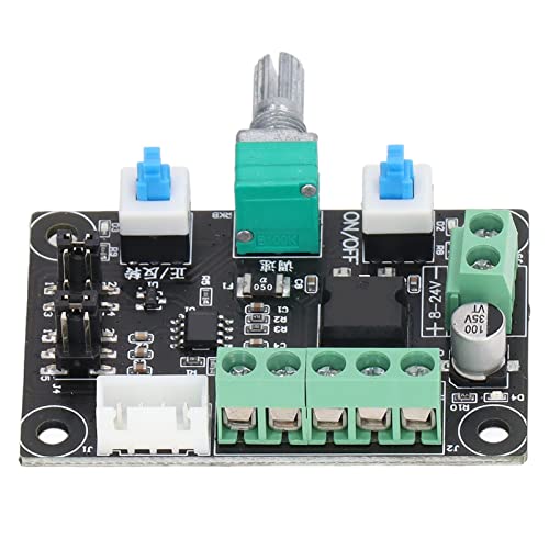 Hyuduo Stepper Motor Controller -Modul PWM -Impulsgeschwindigkeitsregulation CW und CCW Control Board DC 8‑24V Controller -Karte für 42 57 Schrittmotoren mit Kompakter Struktur von Hyuduo