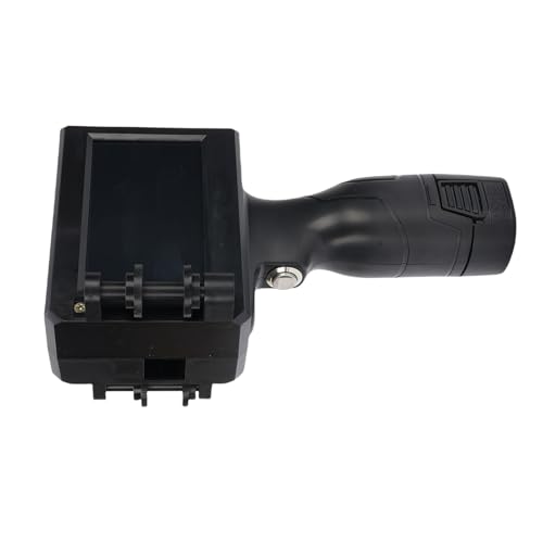 Hyuduo Tragbarer Handheld -Tintenstrahldrucker 4.3in HD LED Touchscreen Schneller Trocknen Intelligenter Drucker für Rohrkabel Handheld Drucker Handheld (EU-Stecker 100-240V) von Hyuduo