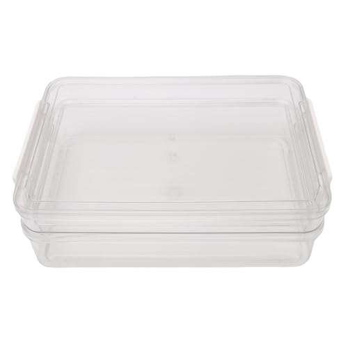 Hyuduo Transparent Flache Kunststoff -Dokument -Organisator -Dateidatei -Speicherbox mit Latching Deckel -Dokument -Organizer Stapelbar für A4 -Papierpapier Tragbarer Projekt Bin Hyuduo Transparent Flache Kunststoff -Dokument -Organisator -Dateidatei -Speicherbox mit Latching Deckel -Dokument -Organizer Stapelbar für A4 -Papierpapier Tragbarer Projekt Bin von Hyuduo