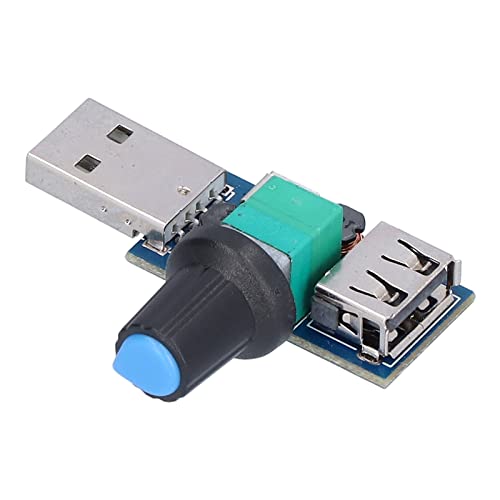 Hyuduo USB-Lüfter-Speed-Controller-Platine Stufenloses Geschwindigkeit Anpassungs Modul mit Schalter Funktion für eine Effiziente Wärme Ableitung von Hyuduo