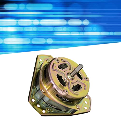 Hyuduo Waschmaschinen -Dehydration Motor Starker Reiner Kupferdraht für Semi -automatische Entwässerung und Trocknen für das Metall zu Hause. (90 W grober Schaft) von Hyuduo