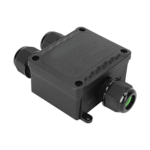 Hyuduo Wasserdichte IP68 -Anschlussbox Im Freien Im Freien Außen -Stecker Line Anschlussbox von Typ 3 Way Steckdose Langlebig und Isoliert für die Verwendung für Straßenlaternen, Gartenlichter und Hyuduo Wasserdichte IP68 -Anschlussbox Im Freien Im Freien Außen -Stecker Line Anschlussbox von Typ 3 Way Steckdose Langlebig und Isoliert für die Verwendung für Straßenlaternen, Gartenlichter und von Hyuduo