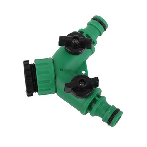Hyuduo Wassersplitter Strong Dichtung 3 -Wege -Ballventilschalter für Waschmaschinen Gartenabs Material (3 Nippel) von Hyuduo