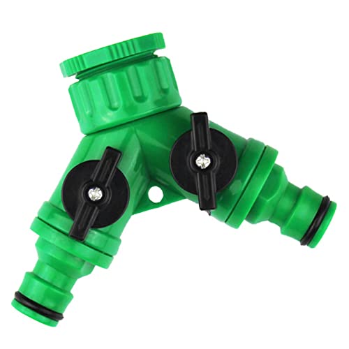 Hyuduo Wassersplitter Strong Dichtung 3 -Wege -Ballventilschalter für Waschmaschinen Gartenabs Material (DN15 DN20 Kunststoff) von Hyuduo