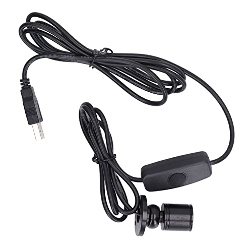 Mini-Scheinwerfer, 5 V, Spotlight, Schmuck-Schaufenster, Display-Beleuchtung, Mini-Spot-Lichter, Heller USB-dimmbarer LED-Scheinwerfer mit 6,6 Fuß -Kameras (Warmweißes von Hyuduo
