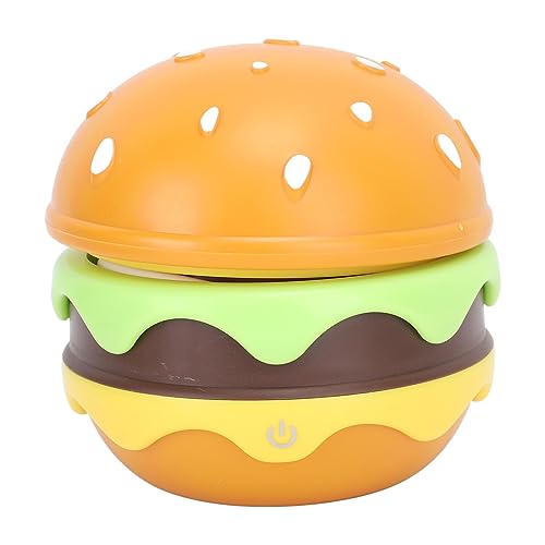 Niedliche Schreibtischlampe für, Hamburger, mit Verstellbarem Hals, Dimmbare, Wiederaufladbare Kinderzimmer-Nachtlichter von Hyuduo