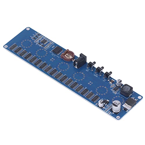 Nixie Tube Clock DIY Kit, DIY Tube Clock Kit Hohe Genauigkeit IN14 Nixie Tube Clock DIY Teile DC12V für Heimdekoration, Wanduhren von Hyuduo