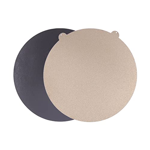 Runde PEI-Stahlplatte, Doppelseitige, Flexible, Magnetische Federstahl-PEI-Bettplatte für Flsun Super Racer-Drucker, 270 Mm Durchmesser, Starke Haftung, Hitzebeständige Flexible von Hyuduo