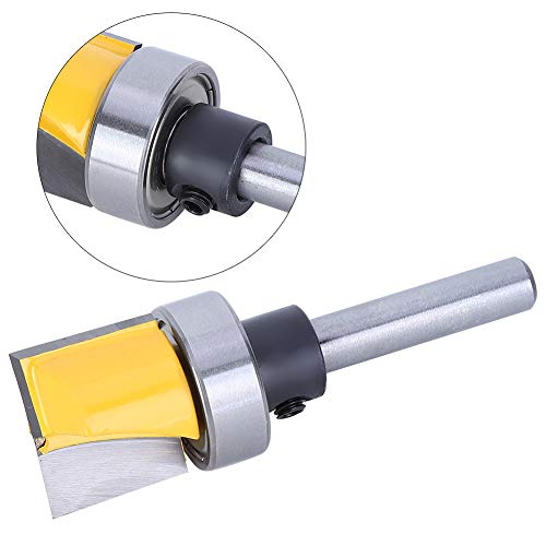 Shank Router Tools Set Straight Flush Trim Mustervorlage Router Bit Fräser Holzbearbeitungsausrüstung Holz 6x3/4x5/8 von Hyuduo