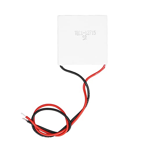 TEC1-12715 Halbleiter-Kühltabletten TEC1-12715, 12 V, 11,8 A, thermoelektrischer Heizkörper, Kühler, Peltier-Plattenmodul, Kühlung, 40 x 40 mm TEC1-12715 Halbleiter-Kühltabletten TEC1-12715, 12 V, 11,8 A, thermoelektrischer Heizkörper, Kühler, Peltier-Plattenmodul, Kühlung, 40 x 40 mm von Hyuduo