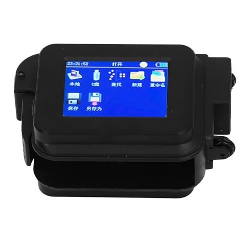 Hyuduo Tragbarer Hand-Tintenstrahldrucker, Mini-Smart-HD-LED-Touchscreen, 4-Kern-Smart-Cup, Breite Anwendung für Holzkleidung, Papierbox (EU-Stecker) von Hyuduo