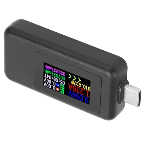 USB C Power Tester, Multifunktions-Multimeter Spannung Strom 2 in 1 Meter Voltmeter Amperemeter Farbdisplay DC4‑30V Andere Tester und Kalibratoren USB C Power Tester, Multifunktions-Multimeter Spannung Strom 2 in 1 Meter Voltmeter Amperemeter Farbdisplay DC4‑30V Andere Tester und Kalibratoren von Hyuduo