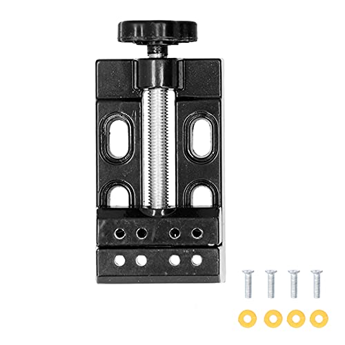Universal Mini Bohrmaschine Schraubstock Klemmtisch Schraubstock, Nussbaum Schraubstock für Schmuck Nussbaum Nuklearuhr Reparatur Clip On DIY Skulptur Handwerk Carving Bett Werkzeug schneller Clip von Hyuduo