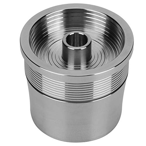 Wiederverwendbare Kaffeekapsel, Nachfüllbarer Kaffeefilter-Kapselsatz aus Edelstahl Kompatibel für die Kaffeemaschine Y3.2 Mühlenzubehör von Hyuduo