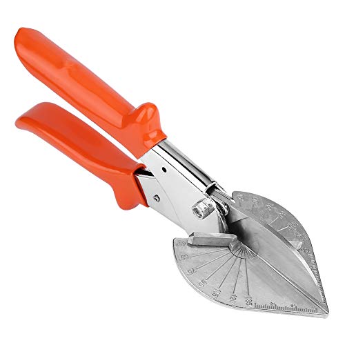 Winkelschere, Schere mit Einstellbarem Winkel und SK5-Klinge für Präzises Schneiden mit Klarer Skaleneinstellscheibe, Hauptsächlich für Scheren und Scheren Geeignet (Schere mit von Hyuduo