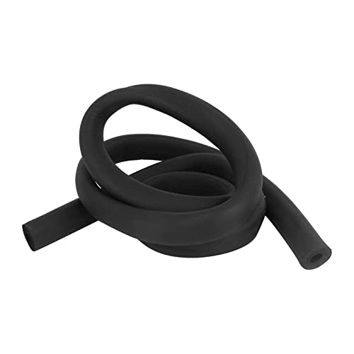 Rohrisolierung Isolierschlauch Schaumstoffschlauch Frostschutz Fit for Haushalt Klimaanlage Wasserleitung Wrap Wandstärke 9mm/15mm/20mm Schwarz 1.7m /1.8m Länge (Size : 43mm*15mm*1.8m) von Hyuer