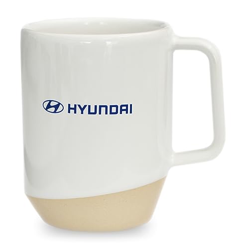 Hyundai HMD00576 Tasse 360ml Kaffeetasse Teetasse Porzellan, weiß von Hyundai