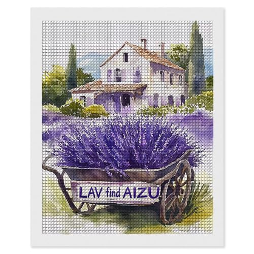 Diamond Painting Bauernhof Lavendel, 5D Diamant Painting Bilder, DIY Diamanten Malerei Erwachsene und Kinder, Gem Art Mosaikherstellung Bastelset für Haus Wand Dekoration Geschenke 20x30 cm e-573 Diamond Painting Bauernhof Lavendel, 5D Diamant Painting Bilder, DIY Diamanten Malerei Erwachsene und Kinder, Gem Art Mosaikherstellung Bastelset für Haus Wand Dekoration Geschenke 20x30 cm e-573 von Hyupuanj