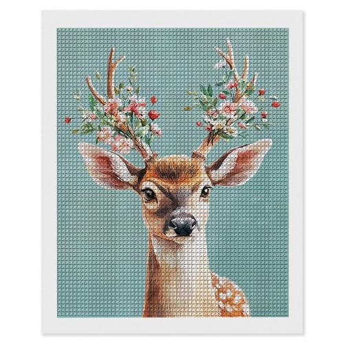 Diamond Painting Erwachsene Hirsch, 5D Diamant Painting Bilder, DIY Diamanten Stickerei Mosaikherstellung Bastelset Geeignet Als Geschenk, Zur Entspannung und Als Home Wanddekorationen 20x30cm r-538 Diamond Painting Erwachsene Hirsch, 5D Diamant Painting Bilder, DIY Diamanten Stickerei Mosaikherstellung Bastelset Geeignet Als Geschenk, Zur Entspannung und Als Home Wanddekorationen 20x30cm r-538 von Hyupuanj