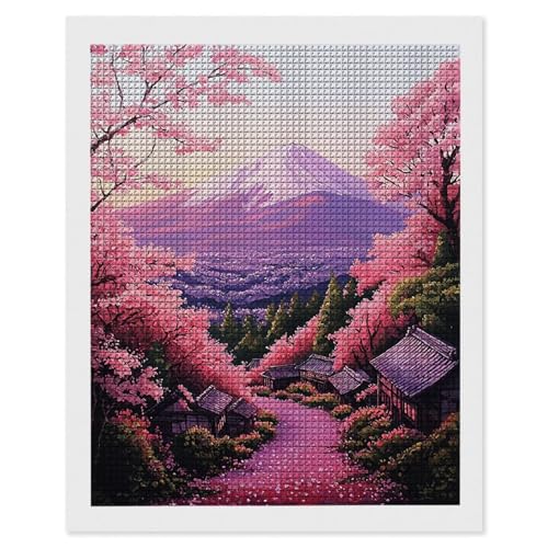 Diamond Painting Japan Fuji Berg, 5D Diamant Painting Bilder, DIY Diamanten Malerei Erwachsene und Kinder, Gem Art Mosaikherstellung Bastelset für Haus Wand Dekoration Geschenke 60x80 cm e-632 Diamond Painting Japan Fuji Berg, 5D Diamant Painting Bilder, DIY Diamanten Malerei Erwachsene und Kinder, Gem Art Mosaikherstellung Bastelset für Haus Wand Dekoration Geschenke 60x80 cm e-632 von Hyupuanj