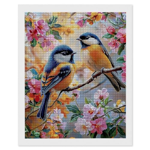 Diamond Painting Vögel Blumen, 5D Diamant Painting Bilder, DIY Diamanten Malerei Erwachsene und Kinder, Gem Art Mosaikherstellung Bastelset für Weihnachts Haus Wand Dekoration Geschenke 70x90 cm e-561 Diamond Painting Vögel Blumen, 5D Diamant Painting Bilder, DIY Diamanten Malerei Erwachsene und Kinder, Gem Art Mosaikherstellung Bastelset für Weihnachts Haus Wand Dekoration Geschenke 70x90 cm e-561 von Hyupuanj