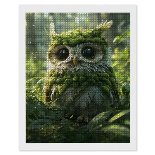 Diamond Painting Wald Eule, 5D Diamant Painting Bilder, DIY Diamanten Malerei Erwachsene und Kinder, Gem Art Mosaikherstellung Bastelset für Weihnachts Haus Wand Dekoration Geschenke 20x30 cm e-648 Diamond Painting Wald Eule, 5D Diamant Painting Bilder, DIY Diamanten Malerei Erwachsene und Kinder, Gem Art Mosaikherstellung Bastelset für Weihnachts Haus Wand Dekoration Geschenke 20x30 cm e-648 von Hyupuanj
