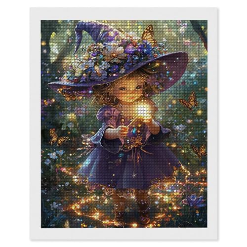 Diamond Painting Wald Mädchen, 5D Diamant Painting Bilder, DIY Diamanten Malerei Erwachsene und Kinder, Gem Art Mosaikherstellung Bastelset für Weihnachts Haus Wand Dekoration Geschenke 40x50 cm e-637 Diamond Painting Wald Mädchen, 5D Diamant Painting Bilder, DIY Diamanten Malerei Erwachsene und Kinder, Gem Art Mosaikherstellung Bastelset für Weihnachts Haus Wand Dekoration Geschenke 40x50 cm e-637 von Hyupuanj