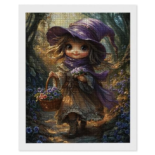 Diamond Painting Wald Mädchen, 5D Diamant Painting Bilder, DIY Diamanten Malerei Erwachsene und Kinder, Gem Art Mosaikherstellung Bastelset für Weihnachts Haus Wand Dekoration Geschenke 90x120 cm e653 Diamond Painting Wald Mädchen, 5D Diamant Painting Bilder, DIY Diamanten Malerei Erwachsene und Kinder, Gem Art Mosaikherstellung Bastelset für Weihnachts Haus Wand Dekoration Geschenke 90x120 cm e653 von Hyupuanj